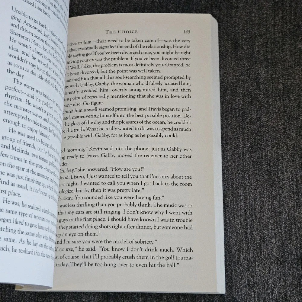 The Choice - Paperback‎ By Sparks, Nicholas - GOOD